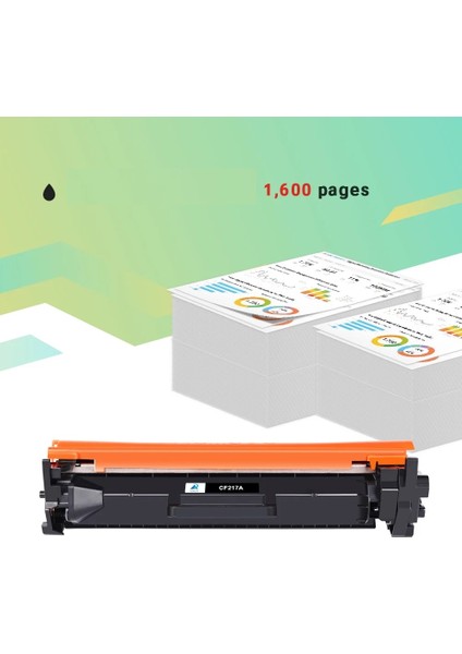 2 Adet CF217A-17A Çipli Sıfır Muadil Toner Hp Laserjet Pro M130, Laserjet Pro M130A Yazıcı Uyumlu fırsatları