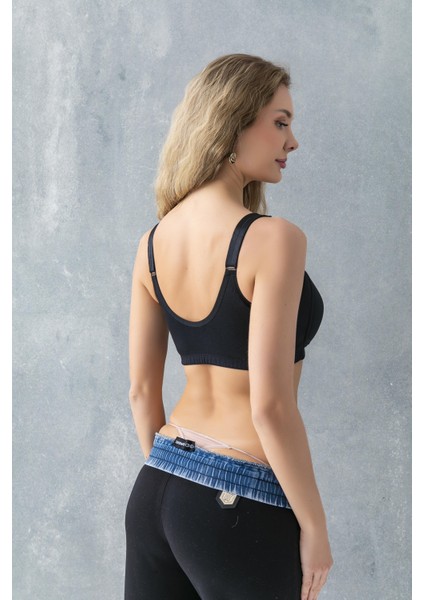 Çıtçıtlı Toparlayıcı Minimizer Sütyen Siyah (MGP11991) fırsatları