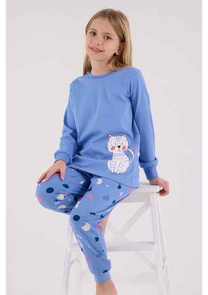 Rolypoly 3697-G Kız Çocuk Uzun Kol Pijama Takım modelleri