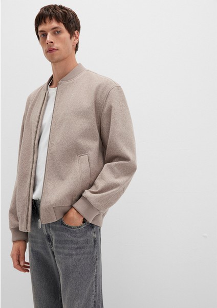 Bej Bomber Ceket 0110660-80084