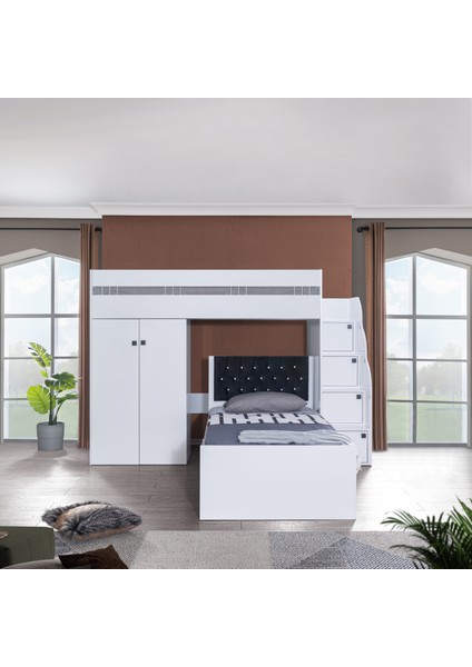 White Ranza Karyola Dolap