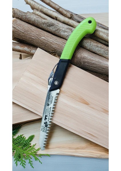 180 mm Katlanabilir Kilitli Dal Ahşap Budama Kesme Testeresi