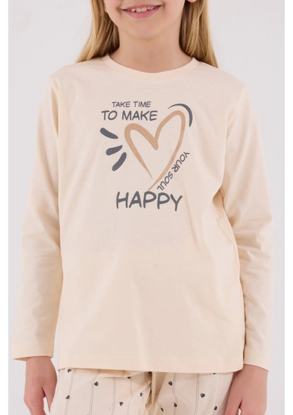 Arnetta 3434-2 Kız Çocuk Uzun Kol Pijama Takım fırsatları