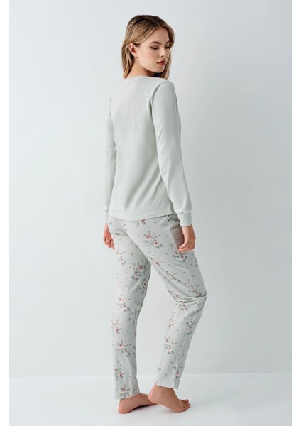 Rolypoly 3703-S Kadın Uzun Kol Pijama Takım fırsatları