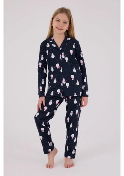 Rolypoly 3713-2 Kız Çocuk Pijama Takımı modelleri