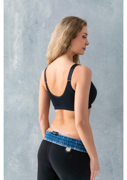 Çıtçıtlı Toparlayıcı Minimizer Sütyen Siyah (MGP11991) fırsatları