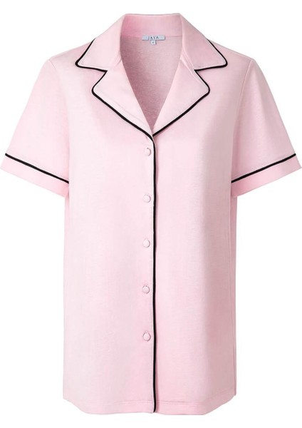 Modal Biyeli Şortlu Pijama Takımı / Pembe modelleri