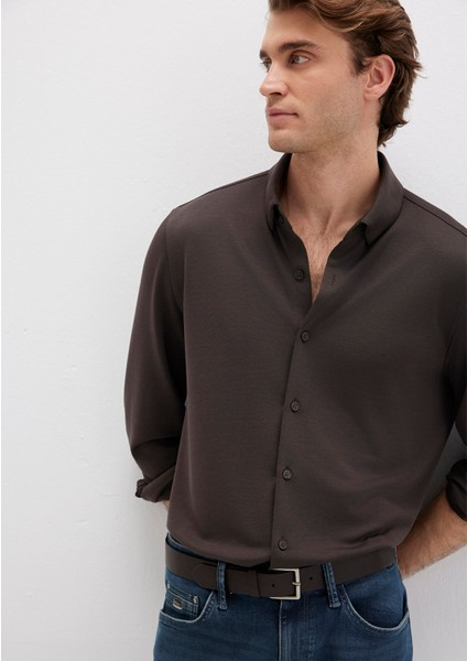 Mavi Black Kahverengi Gömlek 0211908-70219