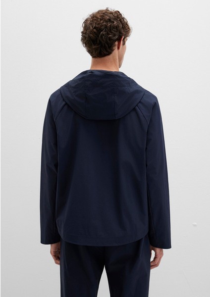 Kapüşonlu Lacivert Spor Ceket 0110728-86623 indirimleri
