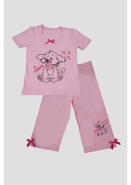 Kız Baskılı Pijama Takımı