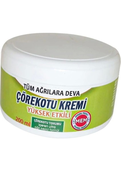 Corex Çörek Otu Kremi Green Box 200 ml