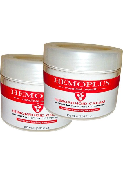 Hemoplus Rahatlatıcı Krem 150 ml Ölçeğinde 2 Adet