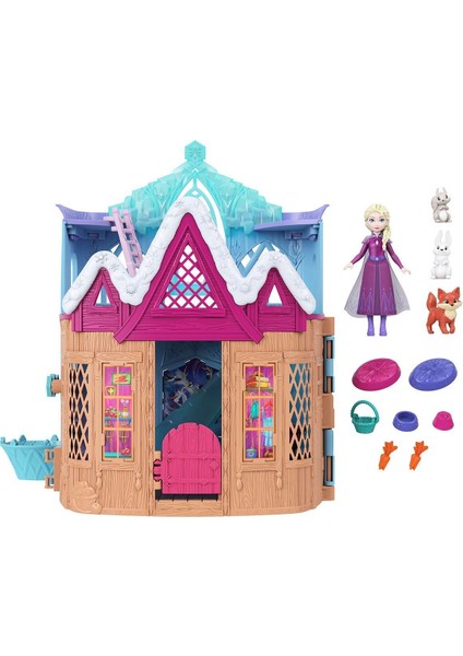 JFG28 Disney Karlar Ülkesi Mini Kulübe Eğlencesi Oyun Seti modelleri