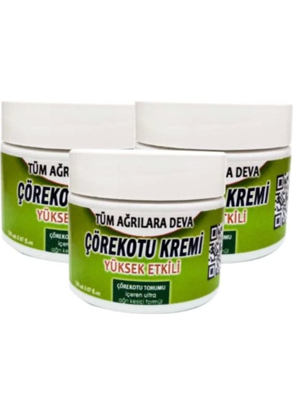 Corex Çörek Otu Kremi 3 Tane Birden 150 ml