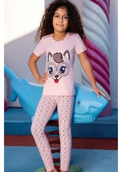 Kız Çocuk Taytlı Takım 6527