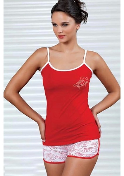 Şahinler Ip Askılı Şortlu Takım B407