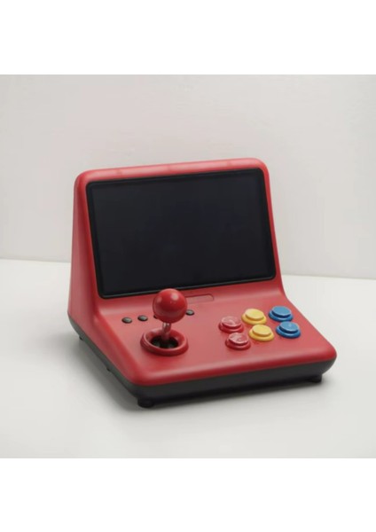 Retro 9 Inç Joystick Arcade A7 Mimarlık Dört Çekirdekli Cpu Simülatörü Video Oyunu Konsolu