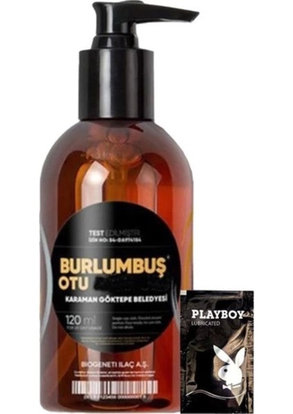 Playboy Burlumbuş Otu Jeli 120 ml Bölgesel Relax Jeli 1 Hediye Jel