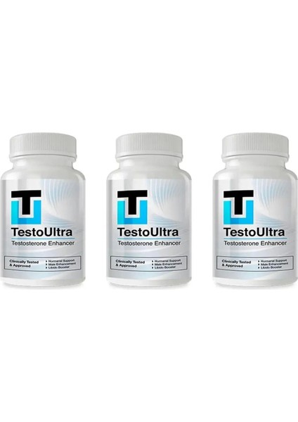 Testo Ultra Erkeklere Özel Bölge Destekleyici 60 Lı x 3 Adet