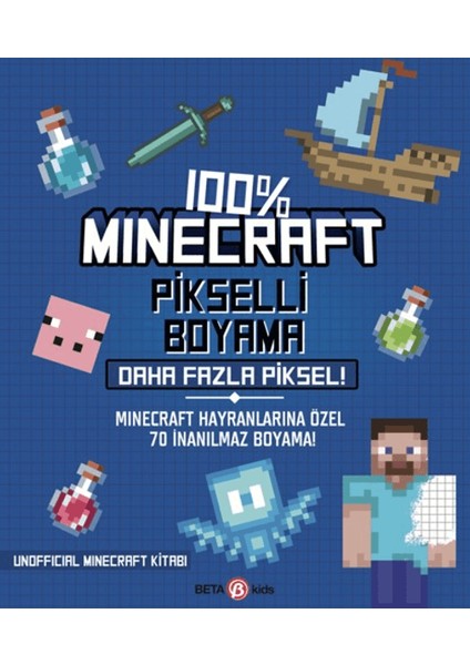 %100 Minecraft Pikselli Boyama - Daha Fazla Piksel!