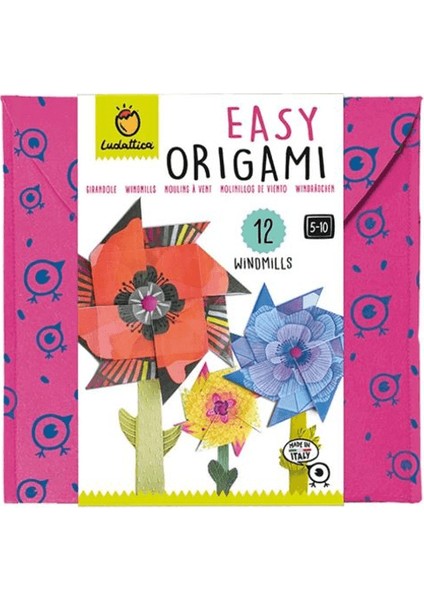 Adım Adım Origami - Rüzgar Gülü