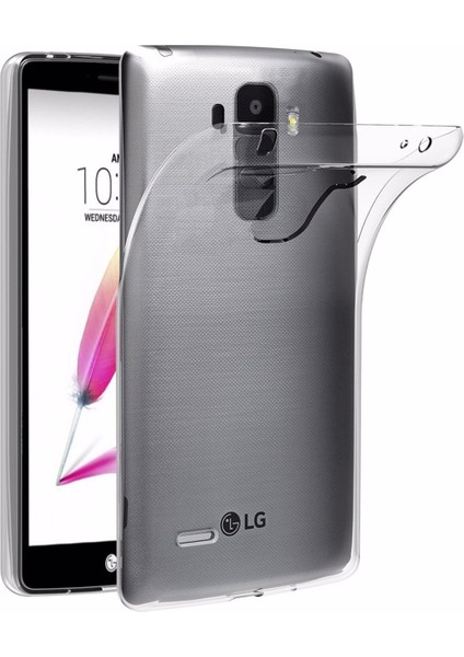 ESLIFETECH26AKSESUAR Lg G4 Stylus Uyumlu Yumuşak Silikon Kılıf-Şeffaf fiyatları
