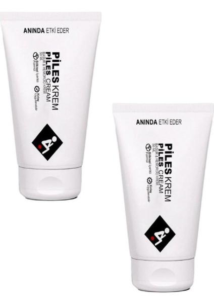 Piles Rahatlamanız Için Yeni Formüllü Çözümünüz Bakım Kremi 50 ml x 2 Adet