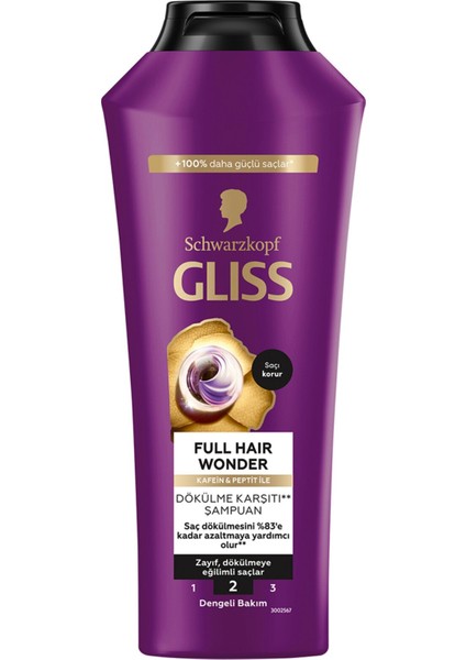 Full Hair Wonder Şampuan 400 ml