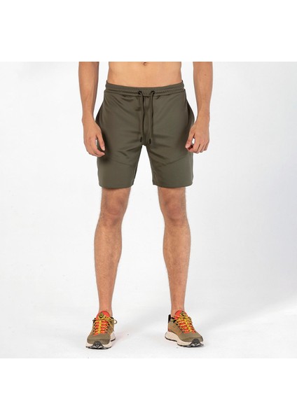 Step Mid Erkek Haki Şort fırsatları