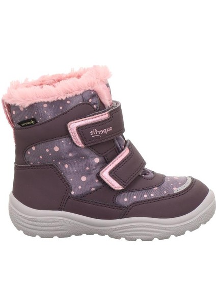 Superfıt Crystal Orta Genişlik Gore-Tex Kız Çocuk Cırtlı Kar Botu 1-009091-2 (31-35)