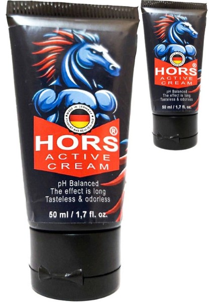 Hors Active Cream 50 ml Erkek Özel Zaman ve Katılık 2 Adet