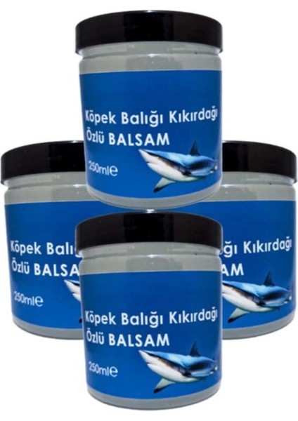 Köpekbalığı Kıkırdağı Rahatlama Kremi 4 Tane x 250 ml