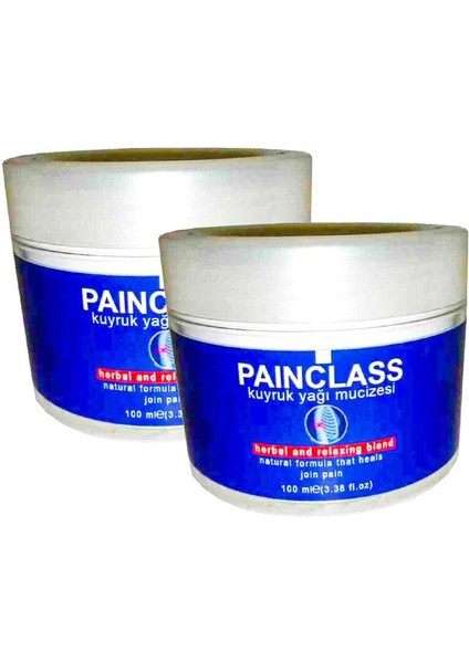 Kuyruk Yağı Kremi Painclass 150 ml Ölçeğinde 2 Ad Rahatlatıcı Masaj Kremi