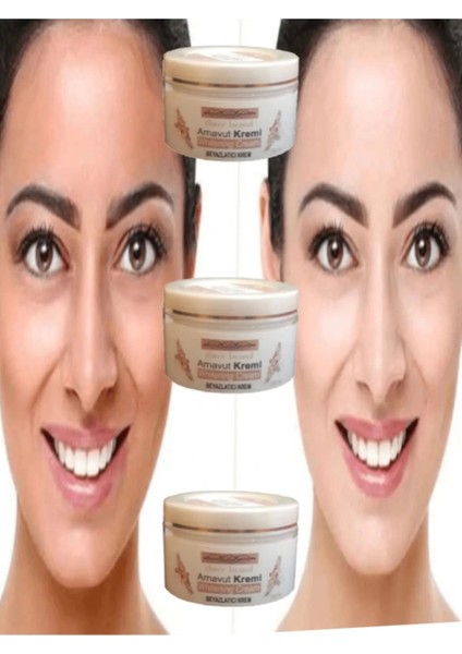 Whitening Cream Arnavut Kremi 50ML Aklık Kremi Beyazlatıcı Krem x 3 Adet modelleri