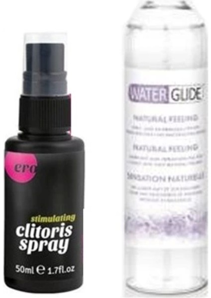 Ero Clitoris Kadınlara Özel Sprey 50 Ml+Waterglide Lubricant 400ML