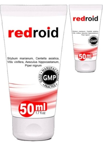 Redroid 2li Paket Rahatlatıcı Masaj Kremi 50 ml Özel Krem