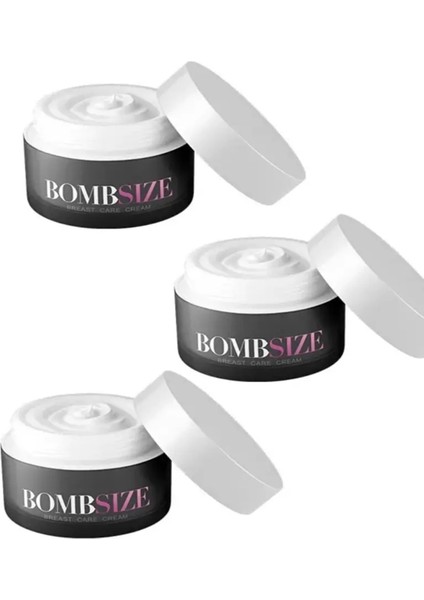 Bomb Sıze Göğüs Dolgunlaştırma Bakım Kremi x 3 Adet