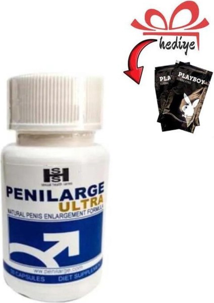 Penilarge Ultra Erkekler Için Destekleyici 30'lu + Kayganlaştırıcı Jelle