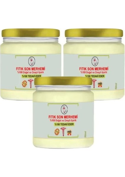 Fıtık Son Merhemi Bakım ve Masaj Kremi 50 ml x 3 Adet