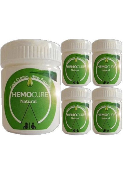Hemocure Natural Rahatlatıcı Kremi 5 Adet 50 ml