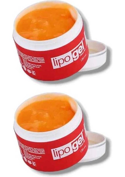 Lipo Selülit Jeli Bandrollü Lipo Gel Bölgesel Kullanım Jeli 150ML 2 Adet