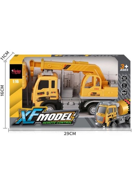 Bfs XF-789-110A-1A-3A-4A Kumandalı Şarjlı Iş Makinesi -Vardem fırsatları