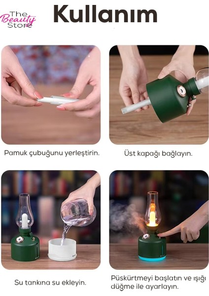 Nostaljik Oda Nemlendiricisi Sessiz Hava Buhar Makinesi Antik Tarz Temiz Kaliteli Hava Uyku Yardımcı modelleri