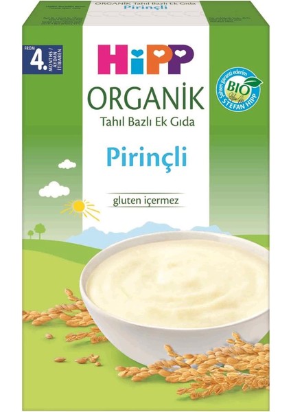 Bfs p Organik Pirinçli Tahıl Bazlı Ek Gıda 200 gr