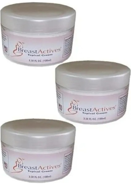 Breast Actives Kadınlara Özel Göğüs Sıkılaştırıcı, Aktifleştirici 100 ml x 3 Adet