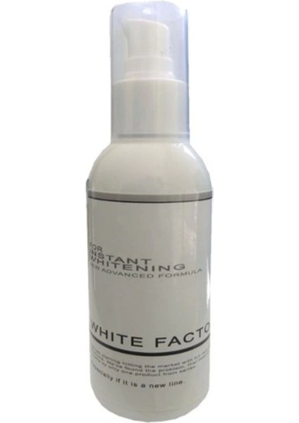 White Factor 3 Adet White Factor For Instant Whitening Beyazlatıcı Açıcı / 3X120 ml Krem
