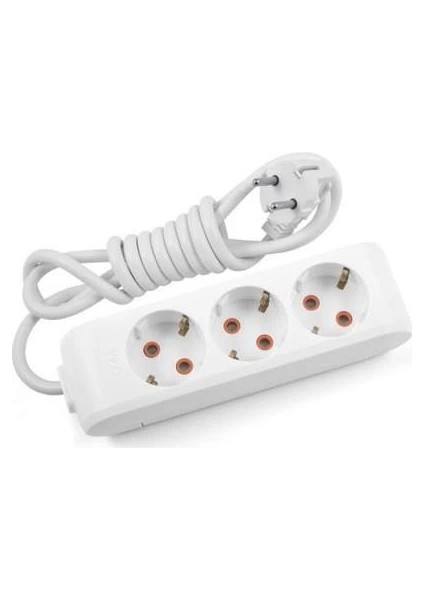 Viko Multi-Let 3 Lü 5 Metre Topraklı Grup Priz