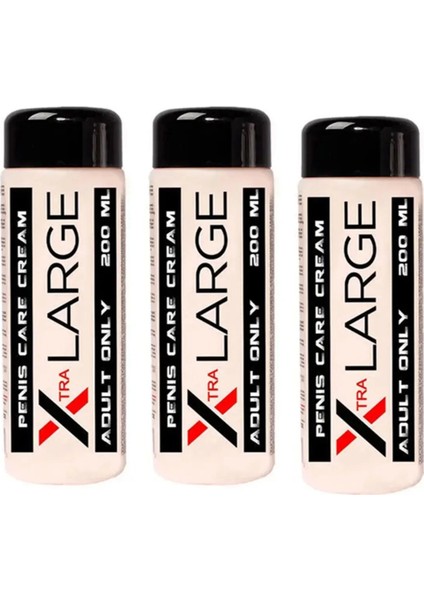 Large Boyutlandırıcı Bakım Kremi 200ML/ Private Area Care Cream X3 Adet