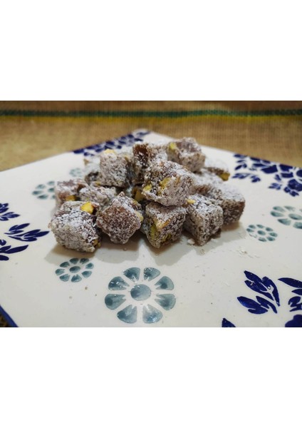 Antep Fıstıklı Kahveli Kuş Lokumu 500GR