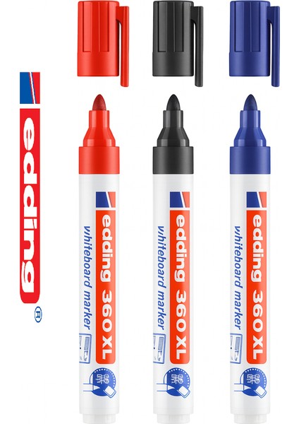 Tahta Kalemi 360 Xl Doldurulabilir Beyaz 3 Lü Set